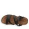 Bearpaw Teresa Women's Faux Leather Upper Sandals - 2898W Bearpaw- 011 - Black - View
