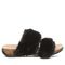 Bearpaw Analia Women's Faux Fur Upper Sandals - 2900W Bearpaw- 011 - Black - View