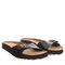 Bearpaw Ava Women's Leather Upper Sandals - 2924W Bearpaw- 011 - Black - 8