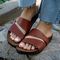 Bearpaw MIA Women's Sandals - 2926W - Saddle - lifestyle view