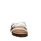 Bearpaw Mercedes Women's Leather Upper Sandals - 2927W Bearpaw- 019 - Silver - View