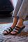 Bearpaw Mercedes Women's Artisan Cork Adjustable Sandals - 2927W - Lifestyle