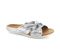 Strive Sicily Women\'s Slide Sandals - Silver - Angle