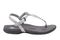 Revitalign Heron T-bar Women's Adjustable Orthotic Sandal - Silver 2