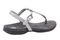 Revitalign Heron T-bar Women's Adjustable Orthotic Sandal - Silver 3