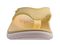 Spenco Yumi Rise Women's Orthotic Flip Flops - Pale Banana - Top