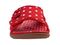 Spenco Kholo Polka Dot Women's Orthotic Slide Sandal - Red - Top