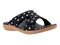Spenco Kholo Polka Dot Women's Orthotic Slide Sandal - Black - Pair