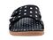 Spenco Kholo Polka Dot Women's Orthotic Slide Sandal - Black - Top