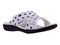 Spenco Kholo Polka Dot Women's Orthotic Slide Sandal - White - Pair