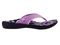 Spenco Yumi Blume Women's Orthotic Thong Sandal - Purple - Profile