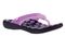 Spenco Yumi Blume Women's Orthotic Thong Sandal - Purple - Pair