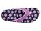 Spenco Yumi Blume Women's Orthotic Thong Sandal - Purple - Swatch