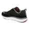 Vionic Ayse - Women's Lace-up Athletic Sneakers with Arch Support - Black Mesh Back angle