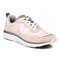 Vionic Ayse - Women's Lace-up Athletic Sneakers with Arch Support - Pale Blush Mesh Angle main