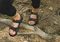 OrthoFeet Cambria Men's Sandals Heel Strap - Black - 7
