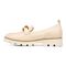 Vionic Cynthia Womens Slip On/Loafer/Moc Casual - Cream - Left Side