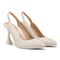 Vionic Adalena Women's Slingback Heeled Dress Shoe - Cream - Pair
