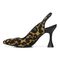 Vionic Adalena Womens Slingback Dress - Tan Leopard - Left Side