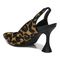 Vionic Adalena Womens Slingback Dress - Tan Leopard - Back angle