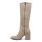 Vionic Inessa Womens High Shaft Boots - Wheat - Left Side