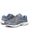 Ryka Sky Walk Women's Athletic Walking Sneaker - Slate Grey / Chrome Silver - pair left angle