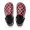 Joybees Varsity Lined Clog - Unisex - Comfy Clog with Arch Support -  Varsity Lined Clog Graphics Adult Buffalo Plaid/Black Pp 01