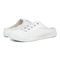 Vionic Breeze Women's Casual Slip-on Sneaker - White Canvas - pair left angle