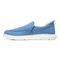 Vionic Seaview Men's Casual Slip-on Shoe with Arch Support - Vallarta Blue - Left Side