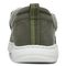 Vionic Seaview Men's Casual Slip-on Shoe with Arch Support - Olive - Back