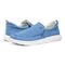 Vionic Seaview Men's Casual Slip-on Shoe with Arch Support - Vallarta Blue - pair left angle