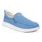 Vionic Seaview Men's Casual Slip-on Shoe with Arch Support - Vallarta Blue - Angle main