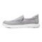 Vionic Seaview Men's Casual Slip-on Shoe with Arch Support - Light Grey - Left Side