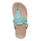 Vionic Karley Womens Slide Sandals - Aqua - Top
