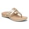 Vionic Karley Women's Orthotic Support Comfort Sandals - Gold - Angle main