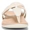 Vionic Karley Womens Slide Sandals - Cream - Front