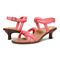 Vionic Angelica Womens Quarter/Ankle/T-Strap Sandals - Shell Pink - pair left angle