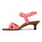 Vionic Angelica Womens Quarter/Ankle/T-Strap Sandals - Shell Pink - Left Side