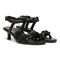 Vionic Angelica Womens Quarter/Ankle/T-Strap Sandals - Black - Pair