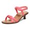 Vionic Angelica Womens Quarter/Ankle/T-Strap Sandals - Shell Pink - Left angle