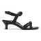 Vionic Angelica Womens Quarter/Ankle/T-Strap Sandals - Black - Right side