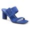 Vionic Brookell Womens Slide Sandals - Classic Blue - Angle main