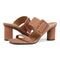 Vionic Brookell Womens Slide Sandals - Macaroon - pair left angle
