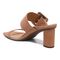 Vionic Brookell Womens Slide Sandals - Macaroon - Back angle
