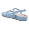 Vionic Adley Womens Quarter/Ankle/T-Strap Sandals - Blue Shadow - Back angle