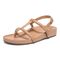 Vionic Adley Womens Quarter/Ankle/T-Strap Sandals - Macaroon - Left angle