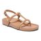 Vionic Adley Womens Quarter/Ankle/T-Strap Sandals - Macaroon - Angle main