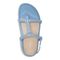 Vionic Adley Womens Quarter/Ankle/T-Strap Sandals - Blue Shadow - Top