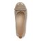 Vionic Amorie Women's Orthotic Supportive Ballet Flat - Free Shipping - Taupe Patent - Top