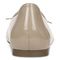 Vionic Amorie Women's Orthotic Supportive Ballet Flat - Free Shipping - Taupe Patent - Back